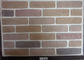Wide Faux Stone Veneer , Exterior Faux Brick Wall Panels Cement Material