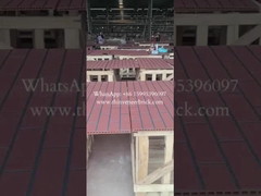 Σπλιτ πλακάκια εξωτερικό λεπτό τούβλο Κόκκινο φαινόμενο επένδυση Εύκολη κατασκευή